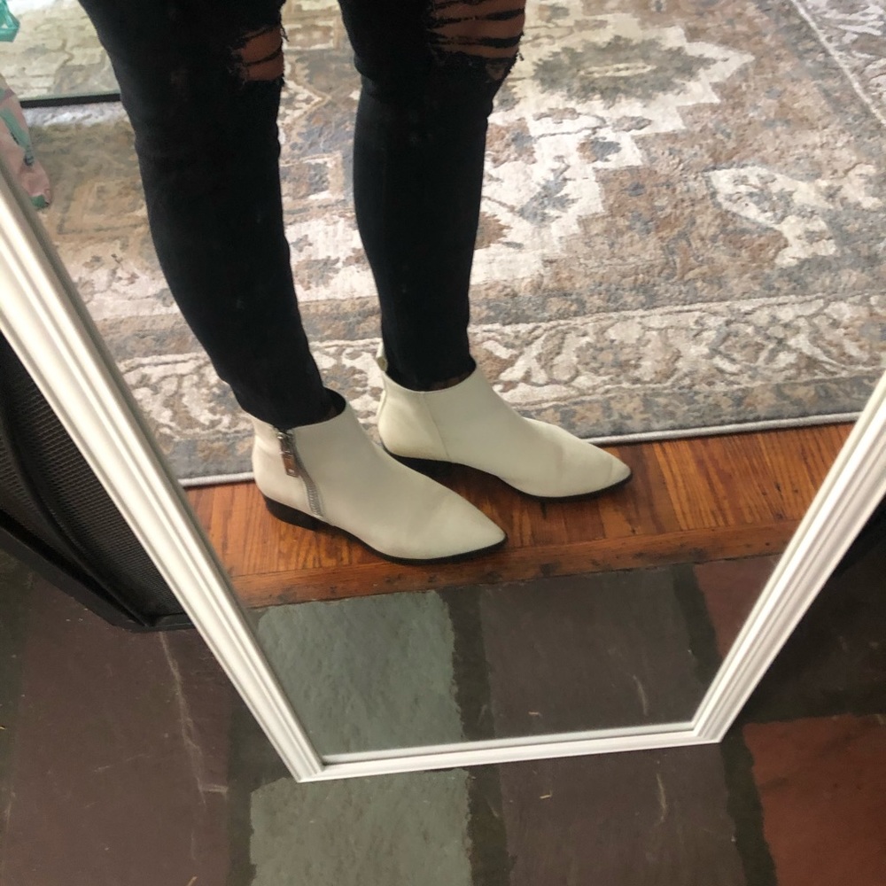 White Booties